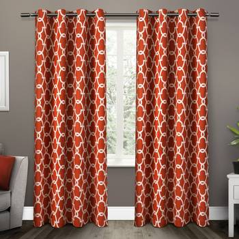 Digital Printed Polyester Whiteout Curtains Each Pack of 2 pc 1