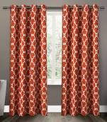 Digital Printed Polyester Whiteout Curtains Each Pack of 2 pc