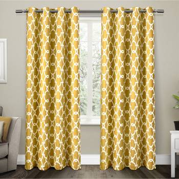 Digital Printed Polyester Whiteout Curtains Each Pack of 2 pc 1