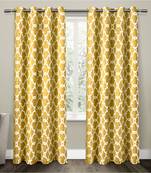 Digital Printed Polyester Whiteout Curtains Each Pack of 2 pc