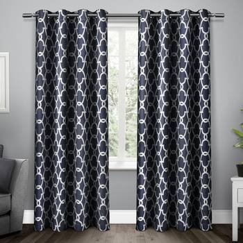 Digital Printed Polyester Whiteout Curtains Each Pack of 2 pc 1