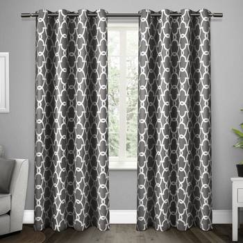 Digital Printed Polyester Whiteout Curtains Each Pack of 2 pc 1