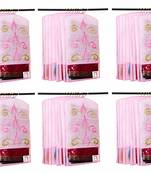 Atorakushon   Fabric Printed Hanging Saree Cover Wardrobe Organiser  Multi Color Pack Of 36