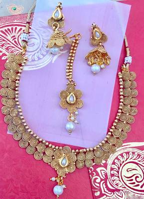 Gold necklace-sets 1