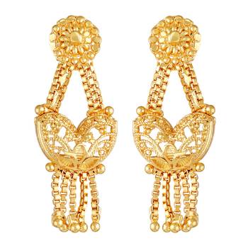 Asmitta Festive Wear 1 Gram Gold Plated Necklace Set For Women 5