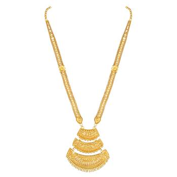 Asmitta Ethnic Designer 1 Gram Gold Plated Necklace Set For Women 4