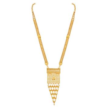 Asmitta Ethnic 1 Gram Gold Plated Necklace Set For Women 4