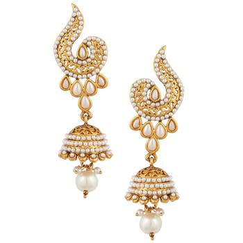White earrings 1