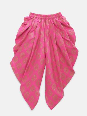 Green embroidered taffeta girls-top-bottom 3