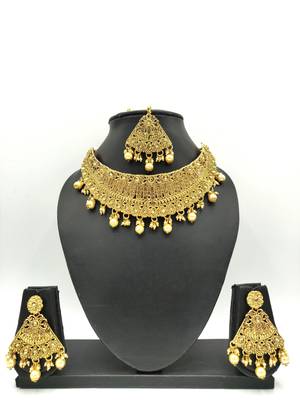 Gold Stone Necklace Sets 1