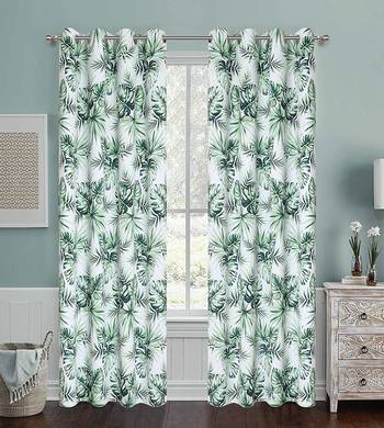 Digital Printed Polyester Whiteout Curtains Each Pack of 2 pc 1