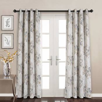 Digital Printed Polyester Whiteout Curtains Each Pack of 2 pc 1