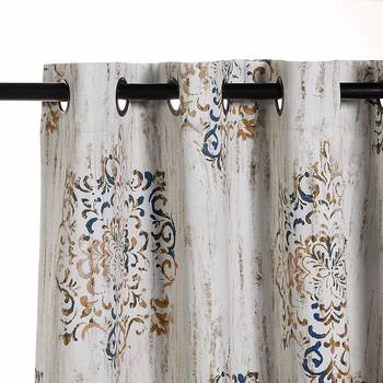 Digital Printed Polyester Whiteout Curtains Each Pack of 2 pc 2