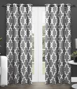 Digital Printed Polyester Whiteout Curtains Each Pack of 2 pc