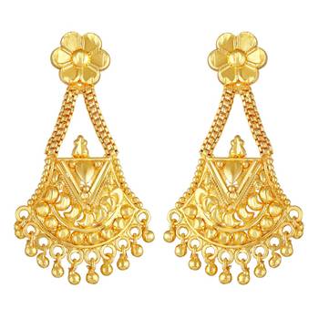 Asmitta Ethnic 1 Gram Gold Plated Necklace Set For Women 5