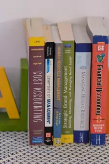 Colorful A-Z Design Wooden Bookend