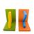 Colorful A-Z Design Wooden Bookend