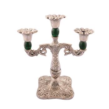 Decorative Green Candle stand 2