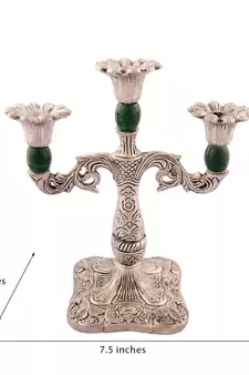 Decorative Green Candle stand