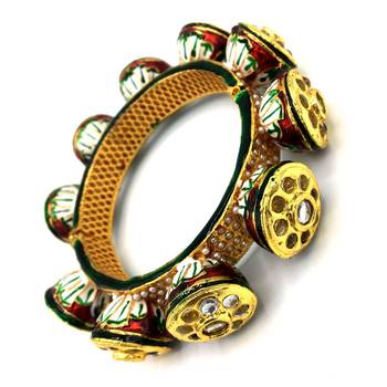 Multicolor meenakari bangles 1