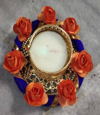 blue Beautiful Candle holder 1