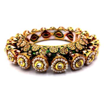 Multicolor Meenakari Rajwadi Bangles 4