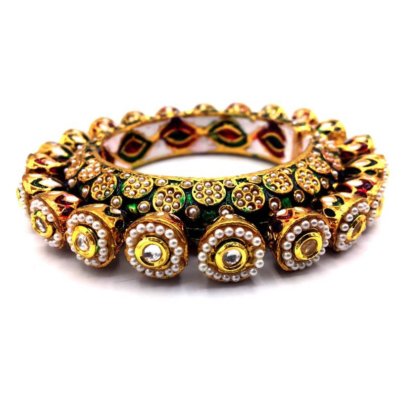 Multicolor Meenakari Rajwadi Bangles