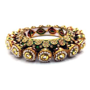 Multicolor Meenakari Rajwadi Bangles 6