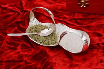 German Silver Multiutility Decorative Platter with Velvet Box 2