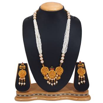 Gold Plated Laxmi Long Set 1