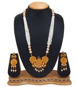 Gold Plated Laxmi Long Set