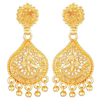 Asmitta Wedding Wear 1 Gram Gold Plated Necklace Set For Women 4