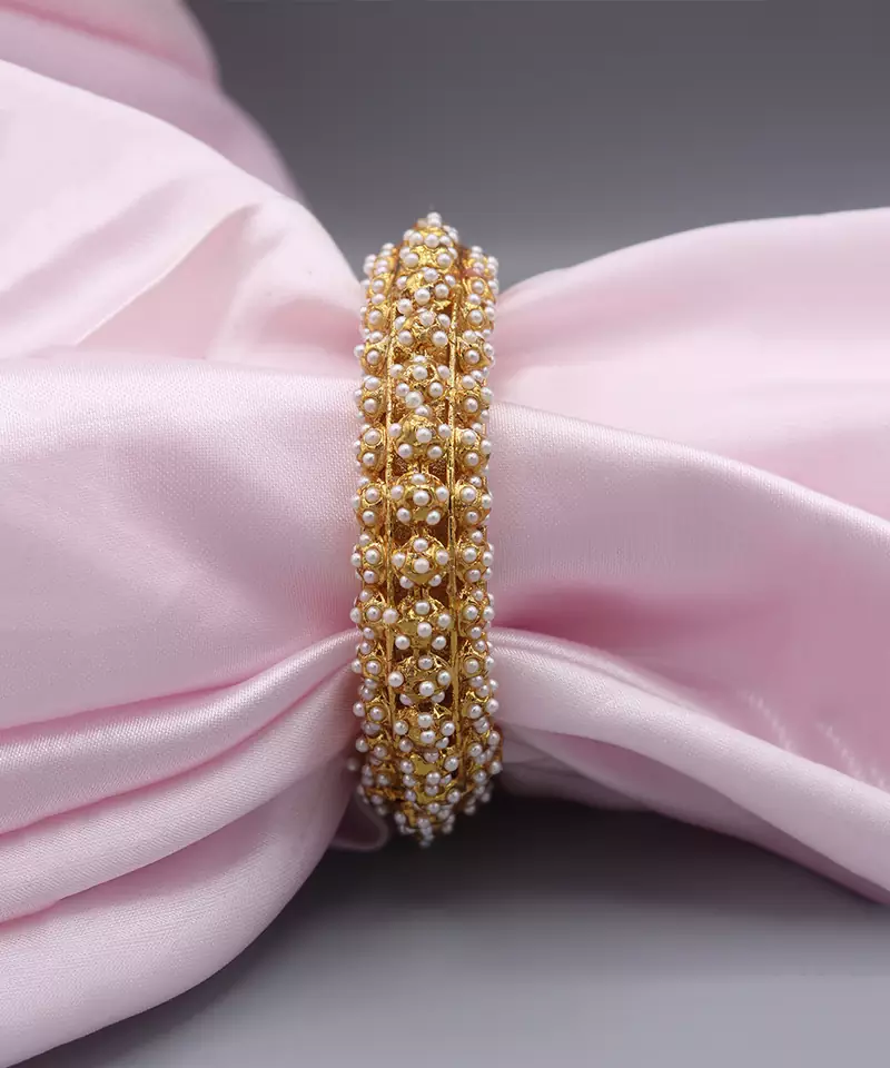 Gold Meenakari Bangles