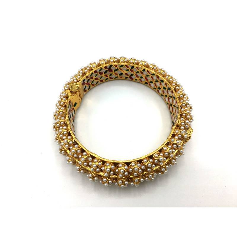 Gold Meenakari Bangles