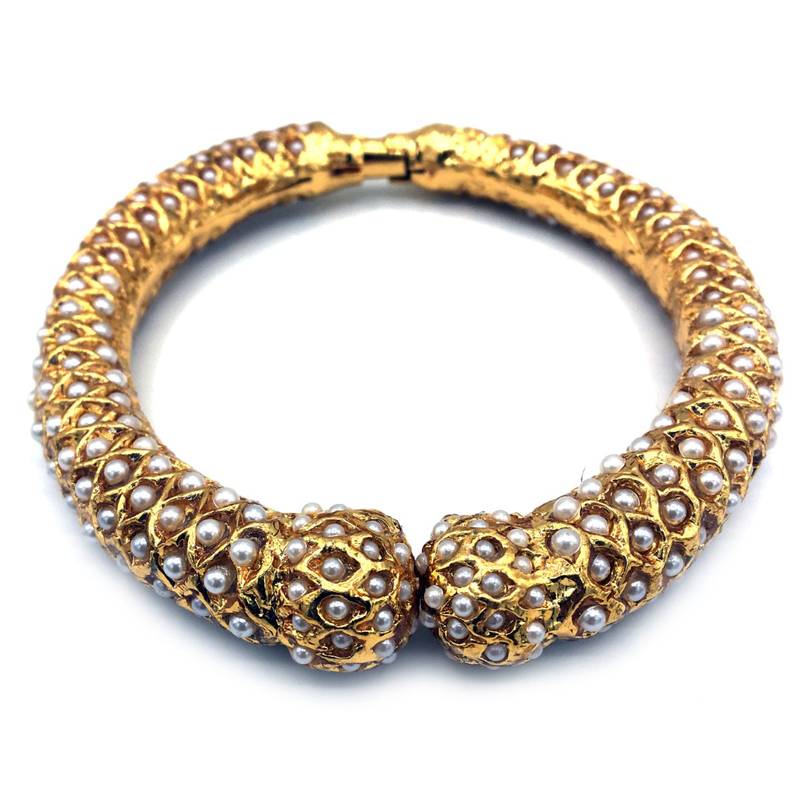 Gold Meenakari Bangles