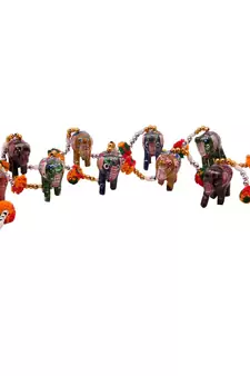 Rajasthani Elephant Door Hanging Home Decor- Set of 2