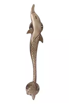1 Pc Fish Shape Brass Door Handle