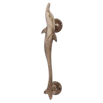 1 Pc Fish Shape Brass Door Handle 4