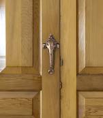 1 Pc Lord Ganesha Shape Brass Door Handle