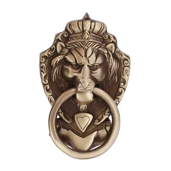 Victorian style Lion Shape Brass Door Knocker 1
