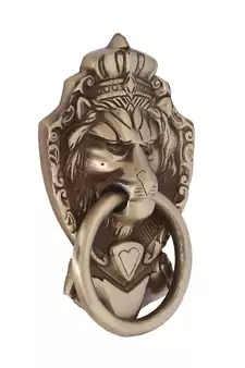Victorian style Lion Shape Brass Door Knocker