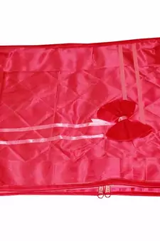 Atorakushon   Satin Saree Cover Clothes Storage Bag Wardrobe Garments Organiser kit 2 pcs