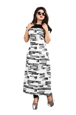 Multicolor printed crepe ethnic-kurtis 1