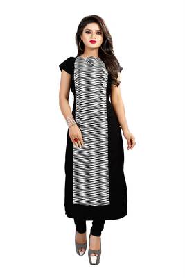 Multicolor printed crepe ethnic-kurtis 1
