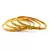 Gold Plated Bangles Set Of 4