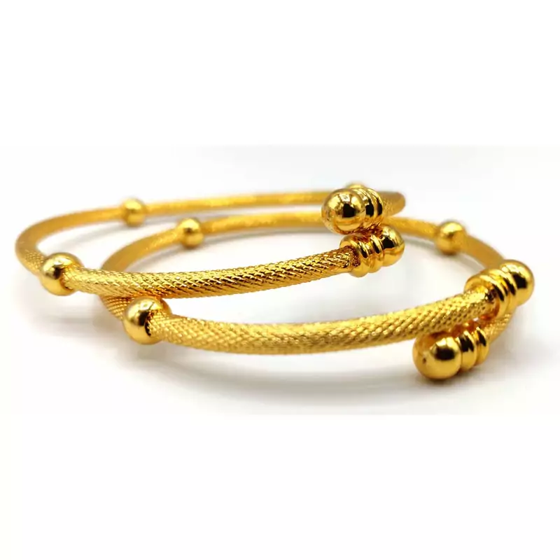 gold plated bangles