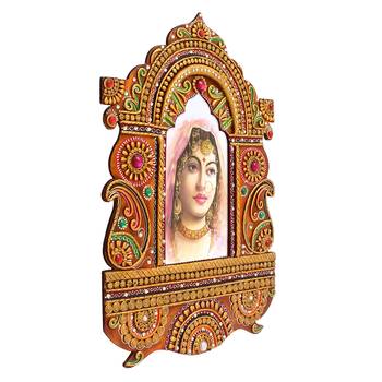 Decorative Papier-Mache Wooden Jharokha Wall Hanging 5