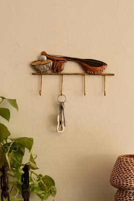 Musical Instruments Wrought Iron Key Holder 5