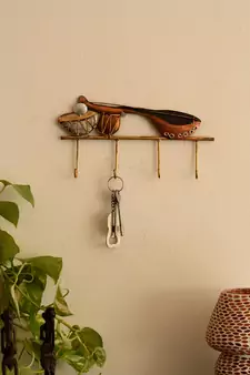 Musical Instruments Wrought Iron Key Holder