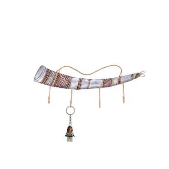 Long Shehnai Wrought Iron Key Holder 3